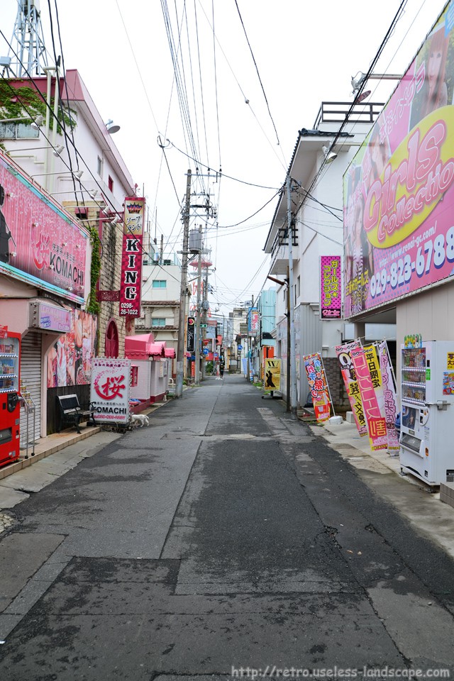 北関東最大のピンクゾーン 土浦市桜町 Nostalgic Landscape